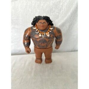 Hasbro 2015 Disney Moana Large Mega Maui Doll Toy Figure 10" w/ Necklace